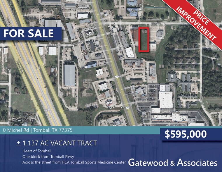 Primary Photo Of Johnson & Michels Rd, Tomball Land For Sale