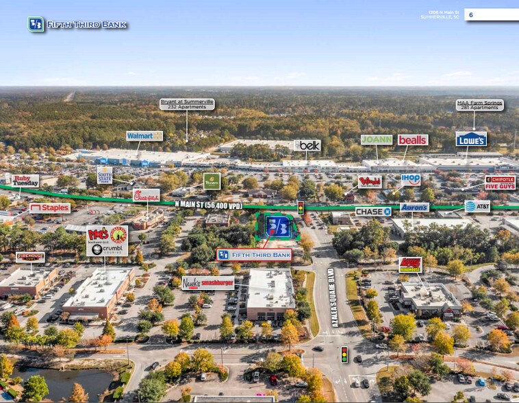 More Photos Of 1306 N Main St, Summerville Bank For Sale