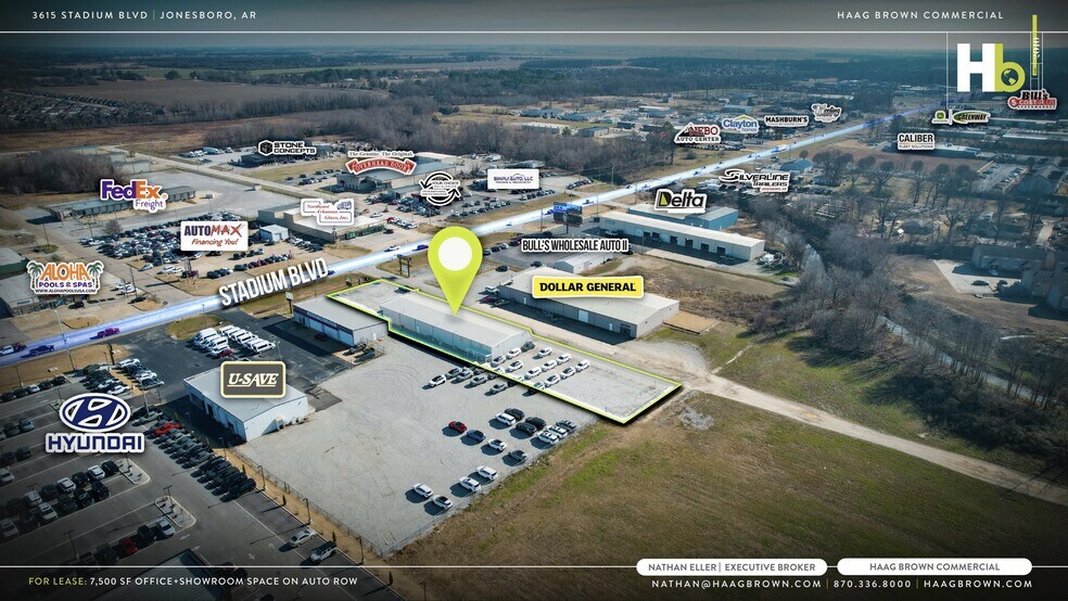 More Photos Of 3615 Stadium Blvd, Jonesboro Freestanding For Lease