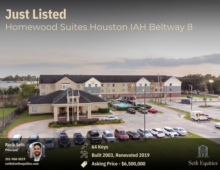 Primary Photo Of 1340 N Sam Houston Pky E, Houston Hotel For Sale