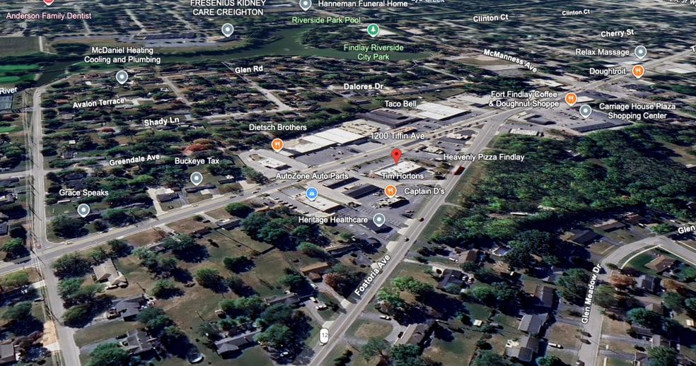 More Photos Of 1200-1220 Tiffin Ave, Findlay Storefront For Lease