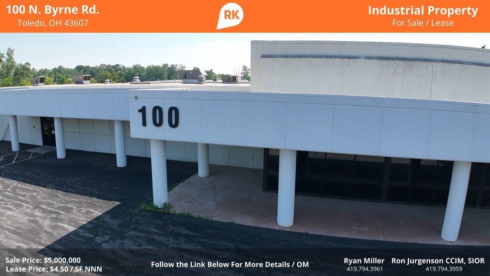 Primary Photo Of 100 N Byrne Rd, Toledo Light Distribution For Sale