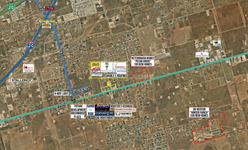 More Photos Of BTS on SCR 1130 & FM 307, Midland Land For Sale