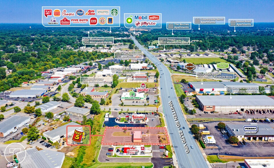 More Photos Of 2041 Whitten Rd, Memphis Auto Repair For Sale