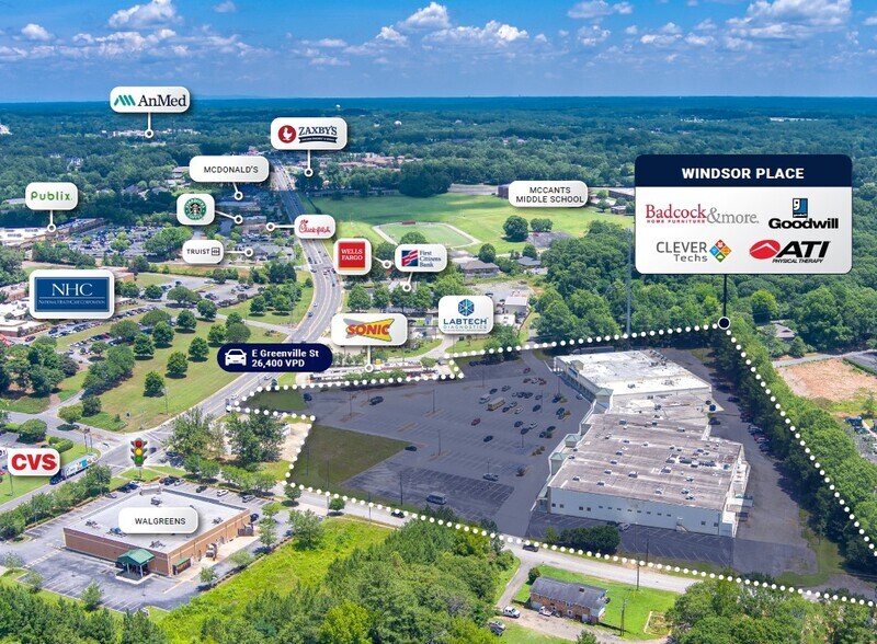 More Photos Of 1520 E Greenville St, Anderson Freestanding For Sale