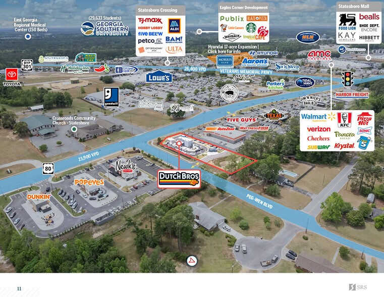 More Photos Of 23950 US-80 Hwy, Statesboro Fast Food For Sale