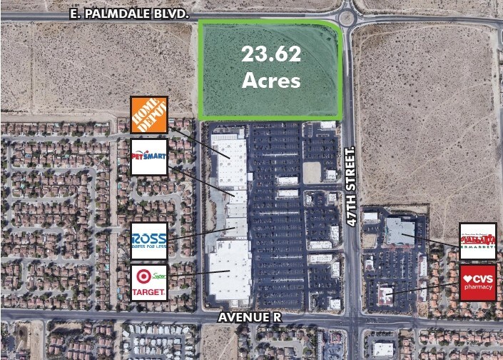 Primary Photo Of E Palmdale Ave, Palmdale Land For Lease