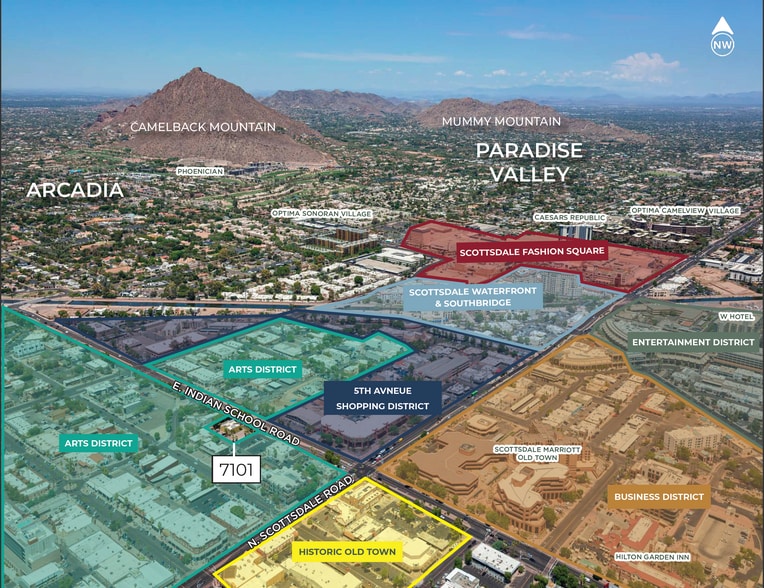 More Photos Of 7101 E Indian School Rd, Scottsdale General Retail For Sale