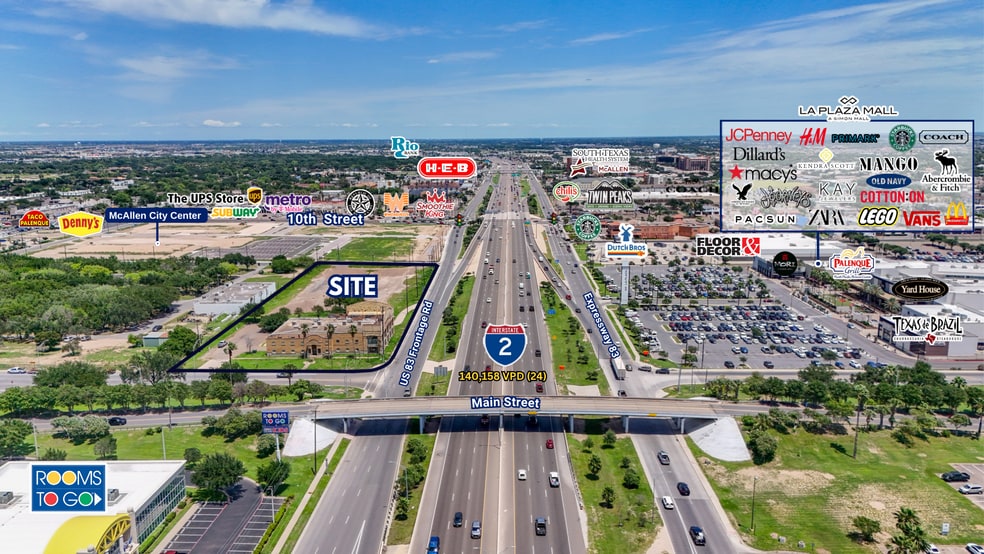 More Photos Of 1324 W Expressway 83, McAllen Freestanding For Sale