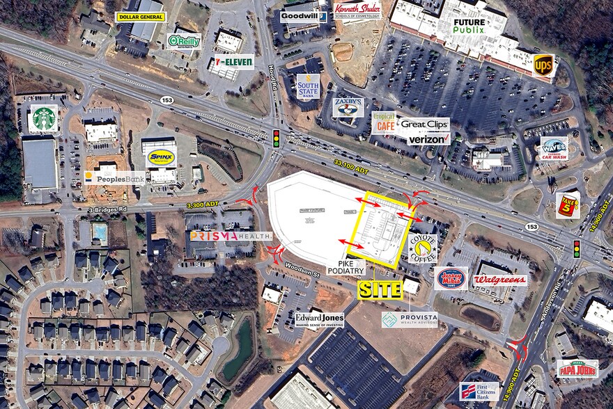 More Photos Of 3529 Hwy 153, Powdersville Land For Lease