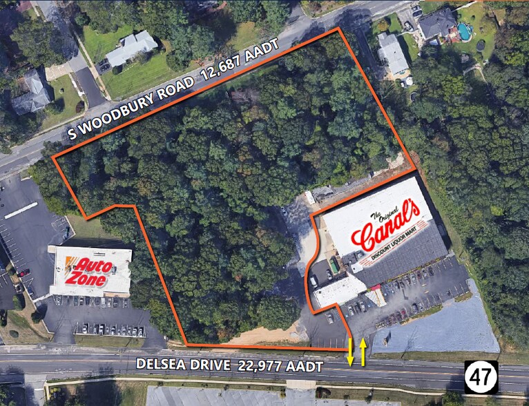 Primary Photo Of 1299 Delsea Dr N, Glassboro Land For Sale