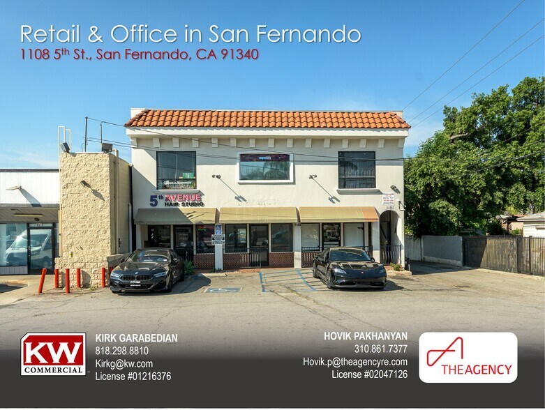 Primary Photo Of 1108 5th St, San Fernando Storefront Retail Office For Sale