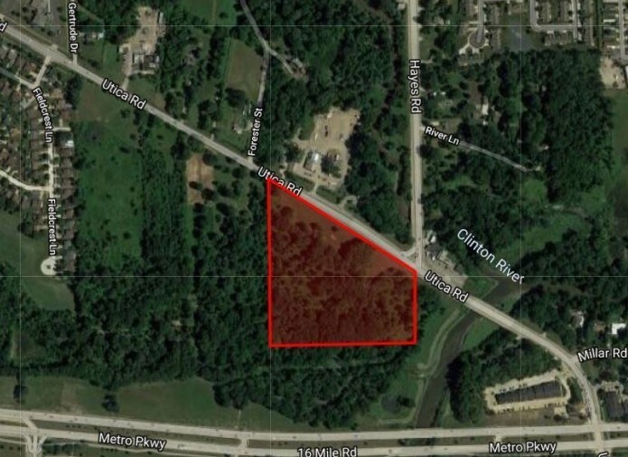 Primary Photo Of 37217 Utica Rd, Sterling Heights Land For Sale