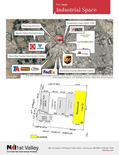More Photos Of 1790 W Hadley Ave, Las Cruces Warehouse For Lease