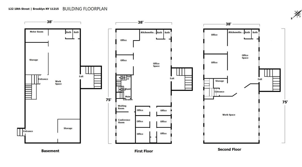 More Photos Of 122 18th St, Brooklyn Land For Lease