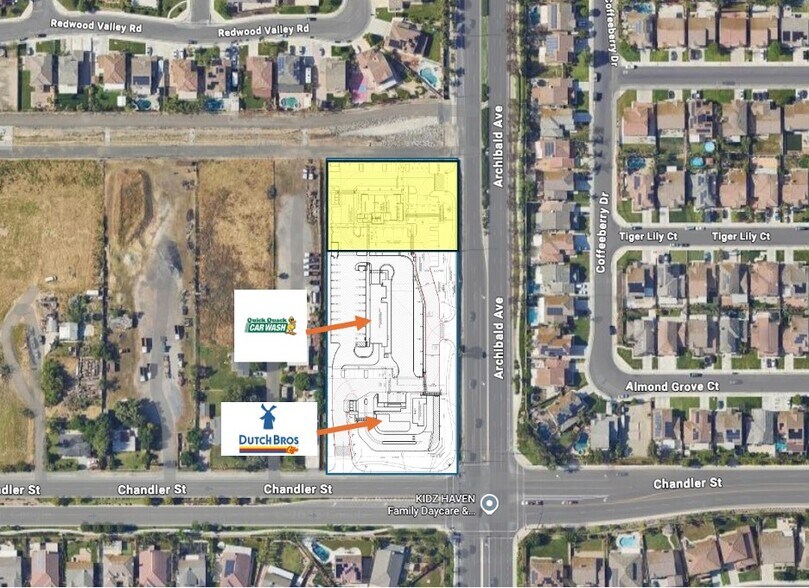 More Photos Of 7769 Archibald Avenue, Corona Land For Lease