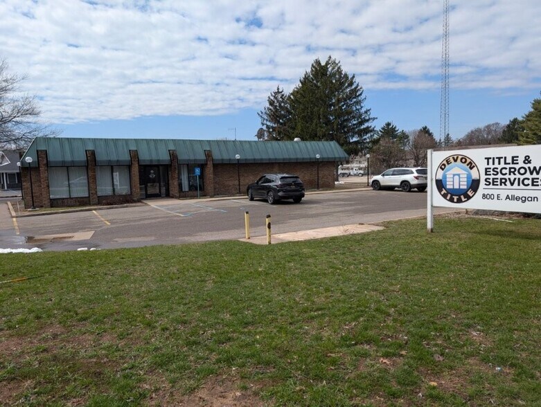 Primary Photo Of 800 E Allegan St, Otsego Bank For Sale
