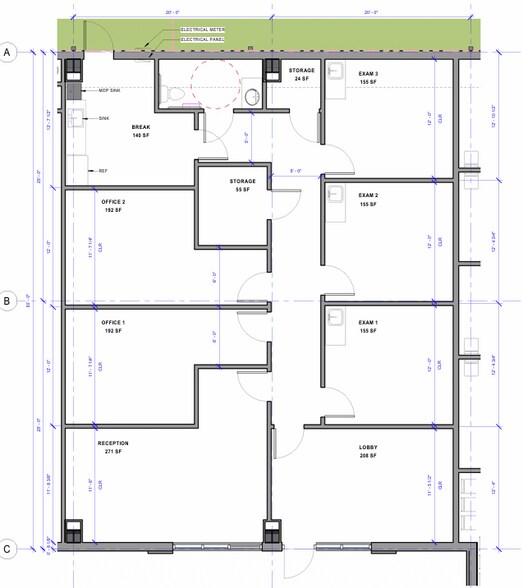Primary Photo Of 1175-1245 N Birch Ave, Broken Arrow Office For Lease