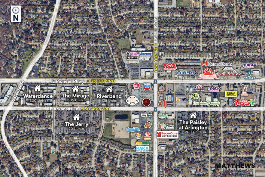 More Photos Of 908 E Pioneer Pky, Arlington Freestanding For Lease