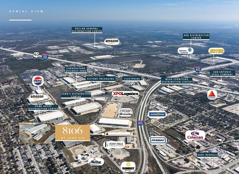 More Photos Of 8106 NE Loop 410, San Antonio Warehouse For Lease