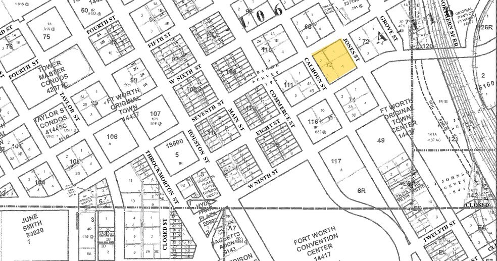 More Photos Of 801-811 Calhoun St, Fort Worth Land For Sale