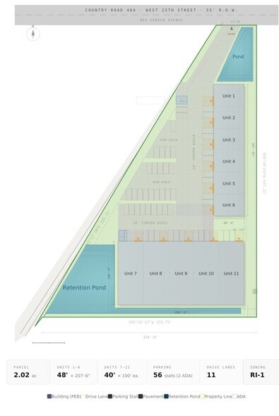 Primary Photo Of 2175-2185 W 25th St, Sanford Land For Sale