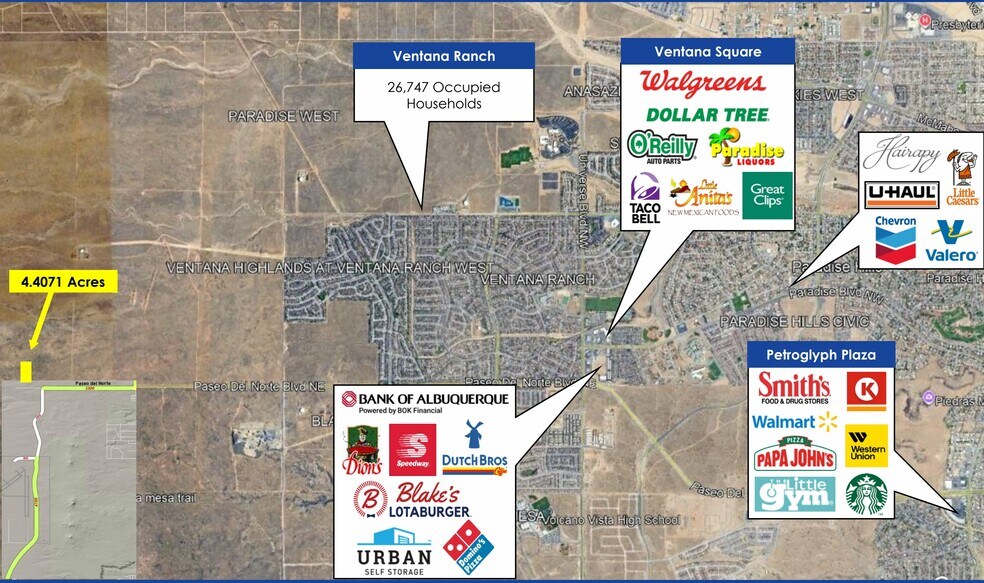 More Photos Of Paseo del Norte NW, Albuquerque Land For Sale