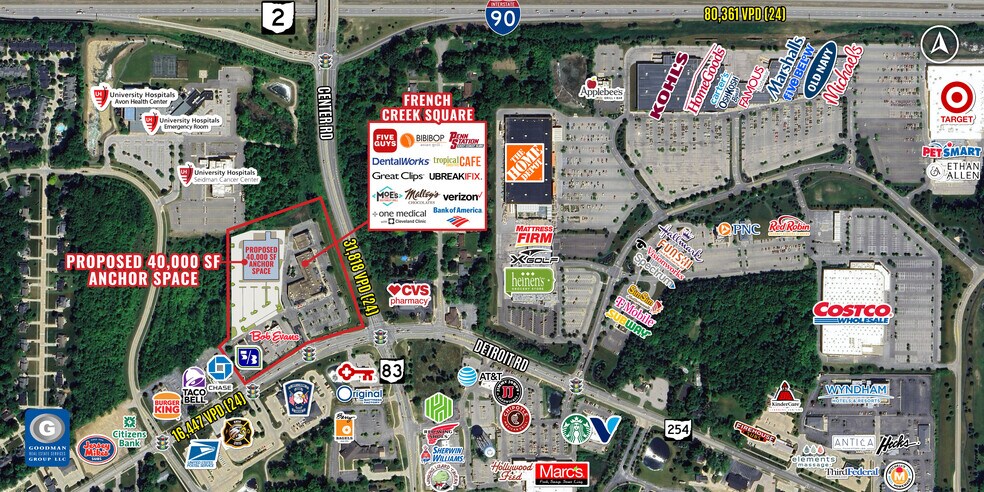 More Photos Of 36100 Detroit Rd, Avon Land For Lease