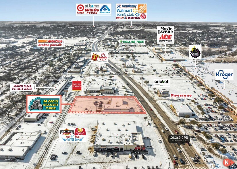 More Photos Of 521 W University Dr, Denton Auto Repair For Sale