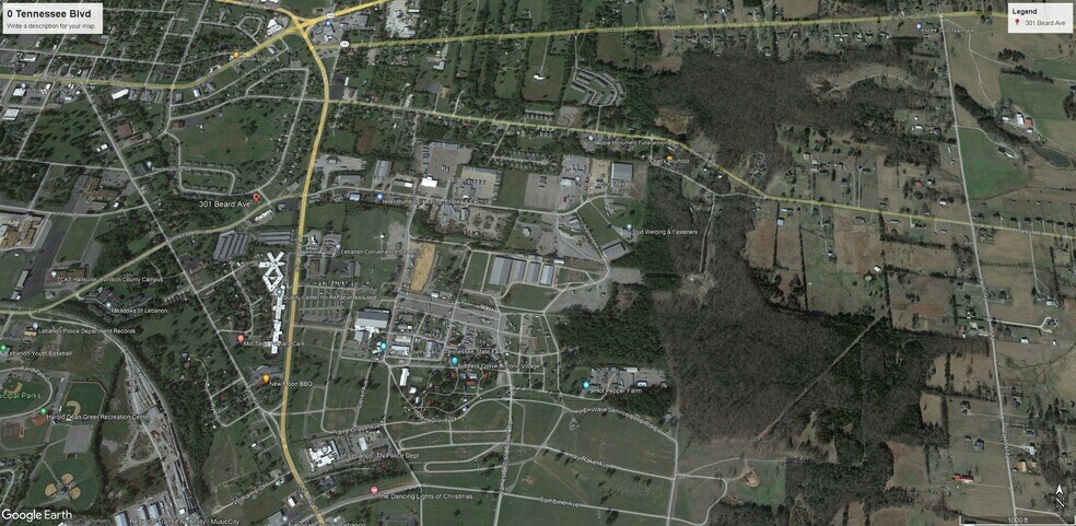 More Photos Of 0 Tennesee Boulevard, Lebanon Land For Lease