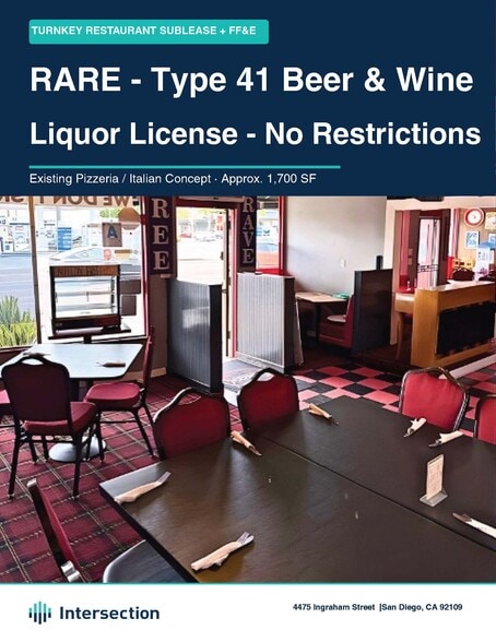 More Photos Of 4475 Ingraham St, San Diego Storefront For Lease