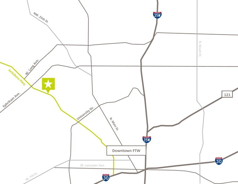 More Photos Of 2104 Jacksboro Hwy, Fort Worth Freestanding For Lease