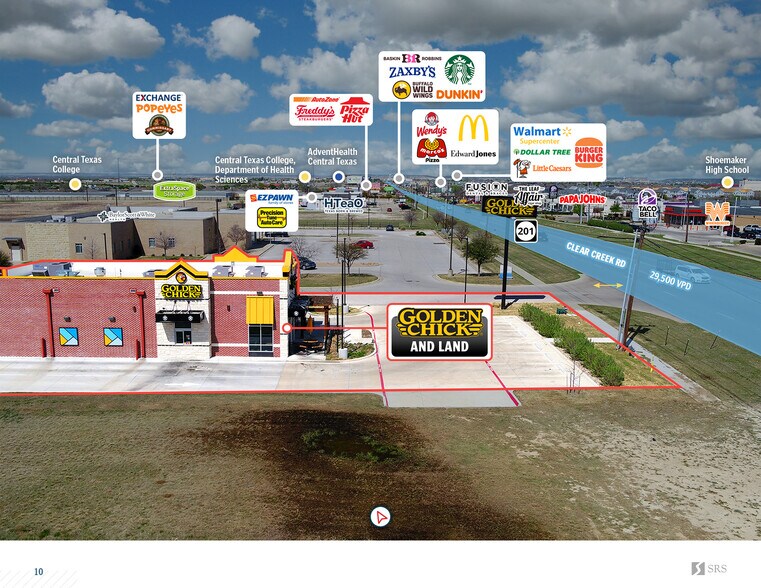 More Photos Of 4601 Clear Creek Rd, Killeen Fast Food For Sale