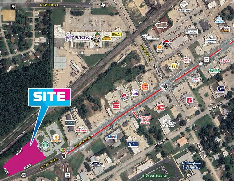 More Photos Of NEQ US-90 & SH-146, Dayton Land For Lease