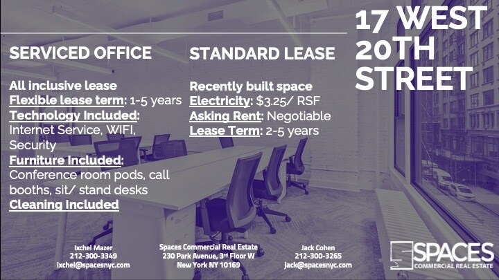 More Photos Of 17 W 20th St, New York Loft Creative Space For Lease