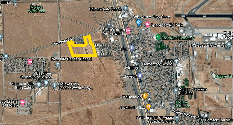 More Photos Of Oak Creek Rd Rd, Mojave Land For Lease
