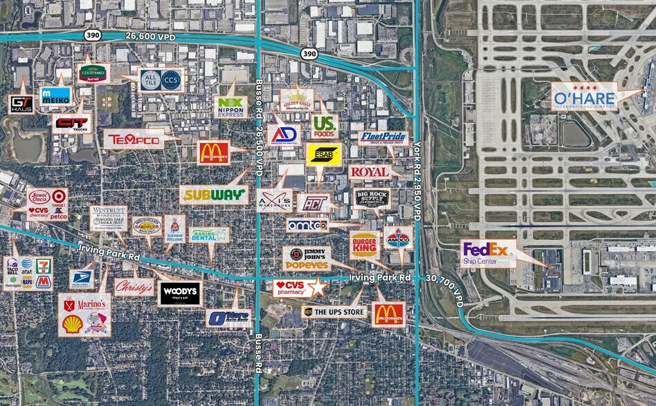 More Photos Of 700 W Irving Park Rd, Bensenville Freestanding For Sale