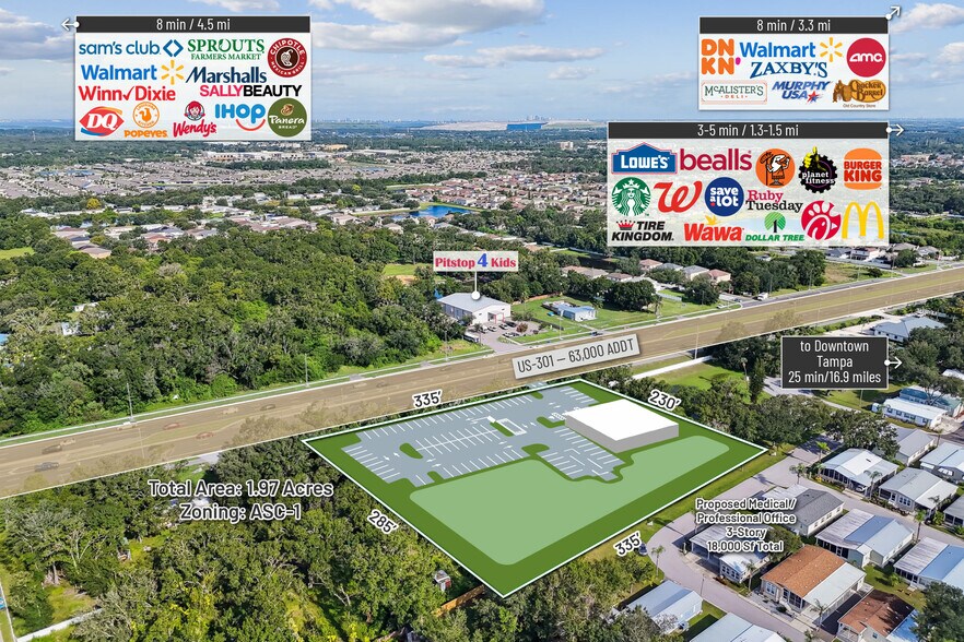 More Photos Of 11218 US 301, Riverview Land For Sale