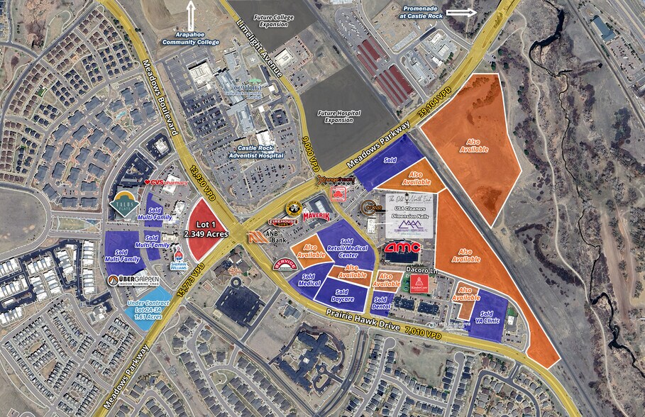 Primary Photo Of Meadows - Town Center, Castle Rock Land For Sale