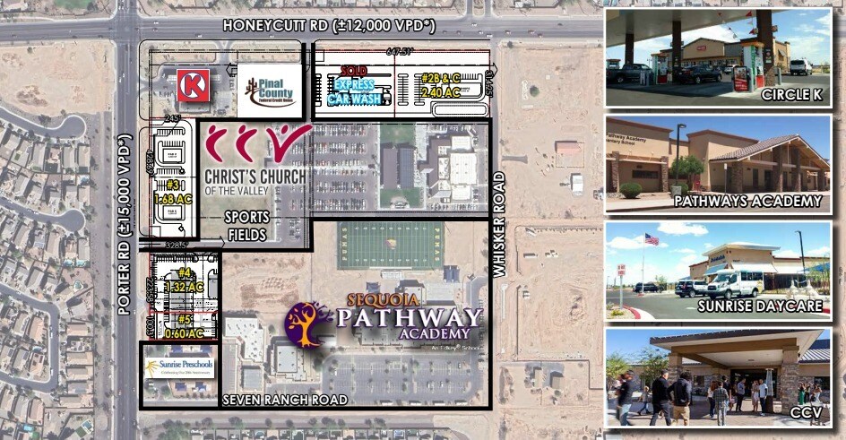 Primary Photo Of SEC Honeycutt Rd & Porter Rd, Maricopa Land For Sale