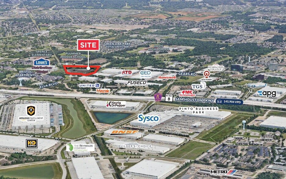 More Photos Of 11101 Ella Blvd, Houston Light Manufacturing For Sale