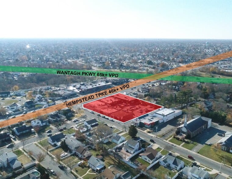 Primary Photo Of 2705-2731 Hempstead Tpke, Levittown Storefront For Sale