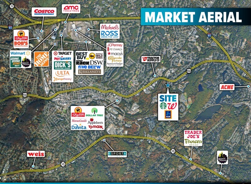 More Photos Of 200 US Highway 46, Rockaway Freestanding For Lease