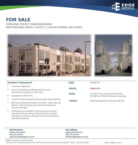 More Photos Of 804 Pershing Dr, Silver Spring Medical For Sale