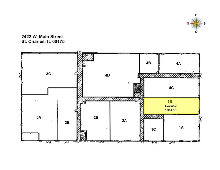 More Photos Of 2422 W Main St, St Charles Storefront For Lease