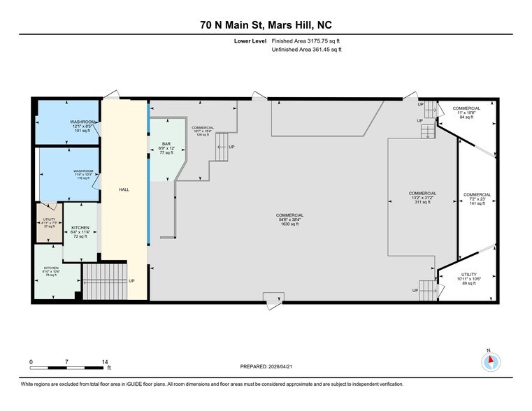 More Photos Of 70 N Main St, Mars Hill Restaurant For Sale