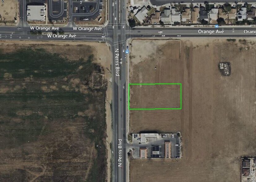 Primary Photo Of SWQ N. Perris Blvd. & Orange Ave., Perris Land For Sale