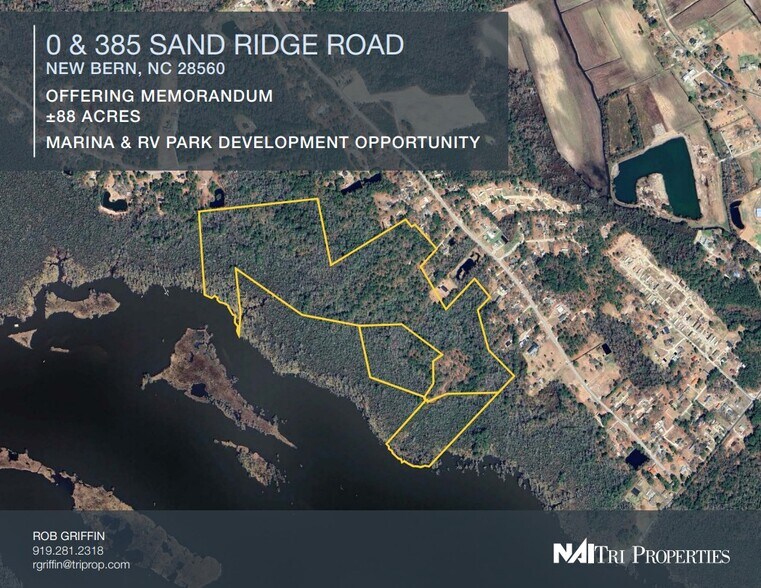 Primary Photo Of 385 Sand Ridge Rd, New Bern Land For Sale