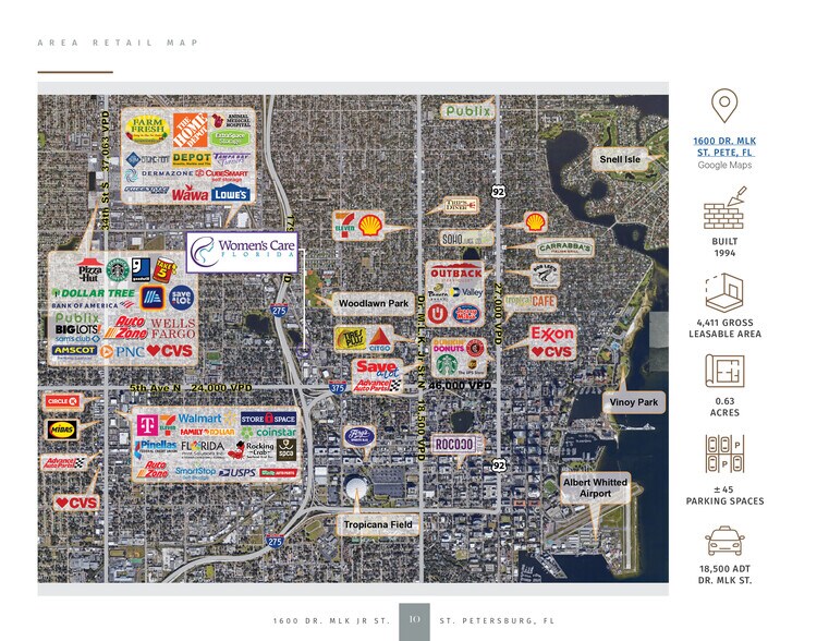 More Photos Of 1600 Dr Martin Luther King Jr St N, Saint Petersburg Medical For Sale