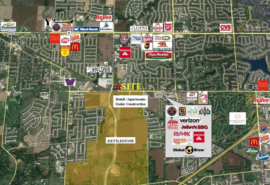 More Photos Of 1165 SE University Ave, Waukee General Retail For Lease